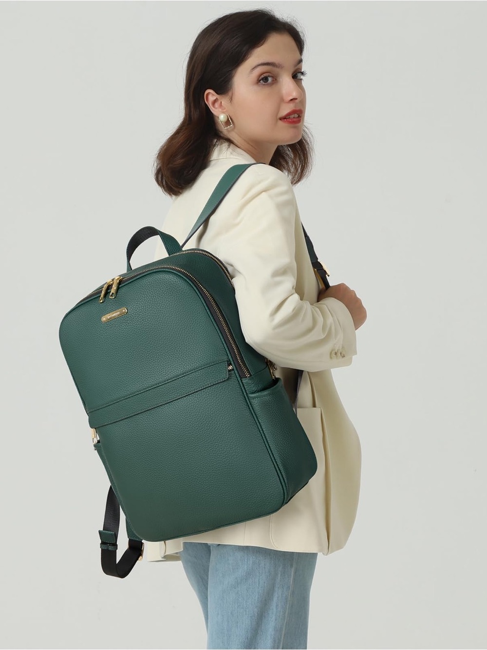 170$ BOSTANTEN, the leather green backpack!